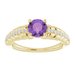 Accented Rope Ring