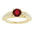 Accented Rope Ring