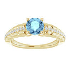 Accented Rope Ring