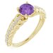 Accented Rope Ring