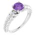 Accented Rope Ring