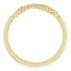 Infinity-Inspired Rope Ring