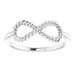 Infinity-Inspired Rope Ring
