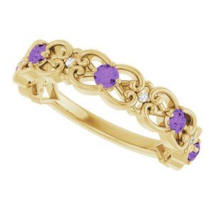 Vintage-Inspired Scroll Ring