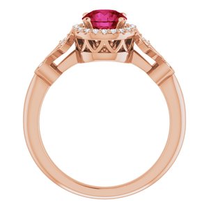 Halo-Style Ring