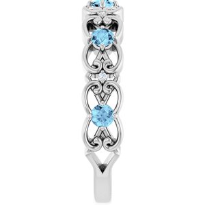 Vintage-Inspired Scroll Ring