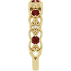 Vintage-Inspired Scroll Ring