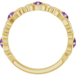 Vintage-Inspired Scroll Ring