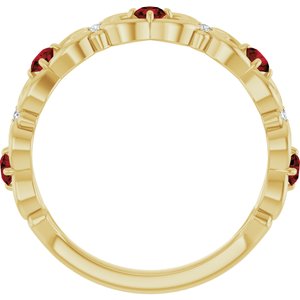 Vintage-Inspired Scroll Ring