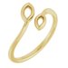 Marquise Bypass Ring