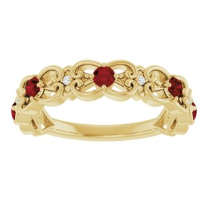 Vintage-Inspired Scroll Ring