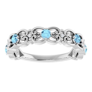 Vintage-Inspired Scroll Ring
