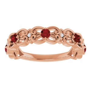 Vintage-Inspired Scroll Ring