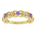 Vintage-Inspired Scroll Ring