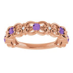 Vintage-Inspired Scroll Ring