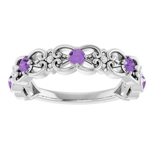 Vintage-Inspired Scroll Ring