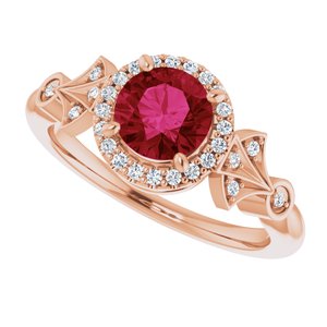 Halo-Style Ring