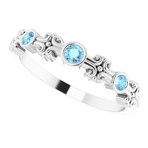 Bezel-Set Ring