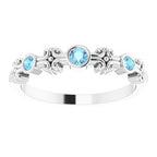 Bezel-Set Ring