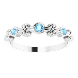 Bezel-Set Ring