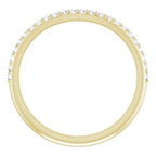 Accented Infinity-Inspired Engagement Ring or Band