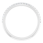 Accented Infinity-Inspired Engagement Ring or Band