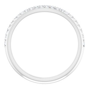 Accented Infinity-Inspired Engagement Ring or Band