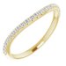 Accented Infinity-Inspired Engagement Ring or Band