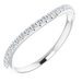 Accented Infinity-Inspired Engagement Ring or Band