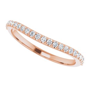 Accented Infinity-Inspired Engagement Ring or Band