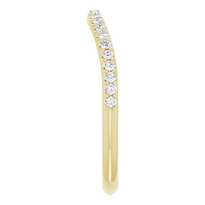 Accented Infinity-Inspired Engagement Ring or Band