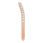 Accented Infinity-Inspired Engagement Ring or Band