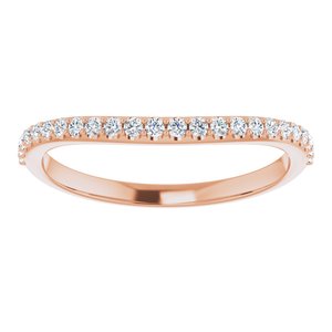 Accented Infinity-Inspired Engagement Ring or Band