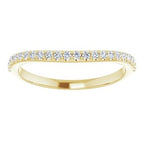 Accented Infinity-Inspired Engagement Ring or Band