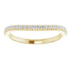 Accented Infinity-Inspired Engagement Ring or Band