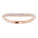 Accented Infinity-Inspired Engagement Ring or Band