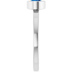 Bezel-Set Solitaire Ring