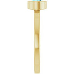 Bezel-Set Solitaire Ring