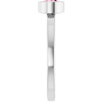 Bezel-Set Solitaire Ring