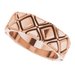 X-Patterned Quilted Band