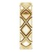 X-Patterned Quilted Band