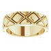 X-Patterned Quilted Band