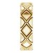 X-Patterned Quilted Band