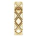 X-Patterned Quilted Band