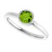 Bezel-Set Solitaire Ring