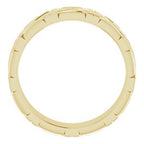 X-Patterned Quilted Band