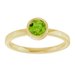 Bezel-Set Solitaire Ring
