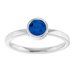 Bezel-Set Solitaire Ring