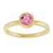 Bezel-Set Solitaire Ring