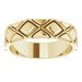 X-Patterned Quilted Band